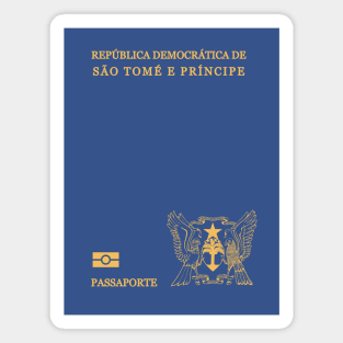 Sao Tome and Principe passport Magnet